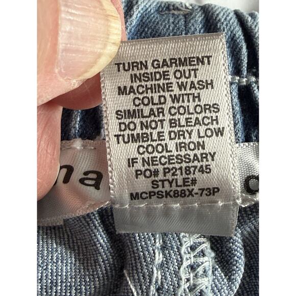 NWT Madden Girl Skater Jeans Sz M Baggy Elastic Drawstring Waist Streetwear - Picture 13 of 13